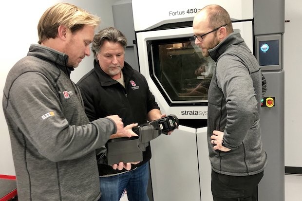 Andretti Autosport and Stratasys and additive manufacturing 