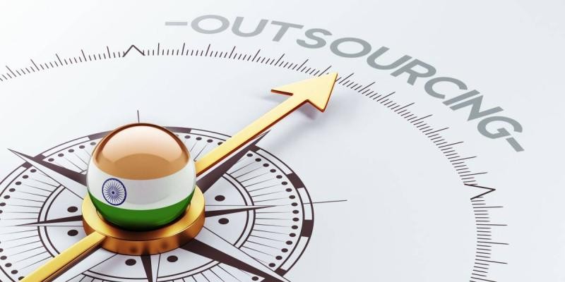 The Indian government focuses on making outsourcing easier mostly in the IT sector 