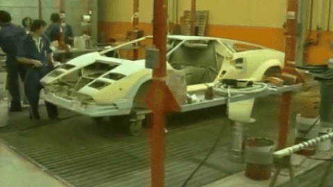 Lamborghini Countach manufacturing roots...